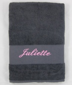 Drap de bain ficelle personnalisé