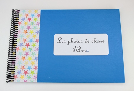 Album enseignants turquoise et étoile