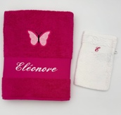 Serviette personnalisée avec motif en tissu AA12 Serviette personnalisée avec motif en tissu AA12
