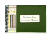 Album ENSEIGNANT ou ATSEM vert et crayons Album ENSEIGNANT ou ATSEM vert et crayons
