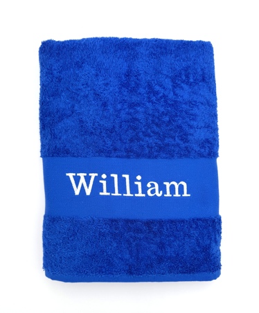 Drap de bain personnalisé