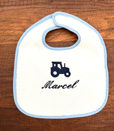 Bavoir éponge personnalisé
