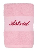Serviette de toilette personnalisé