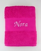 Serviette de toilette personnalisé