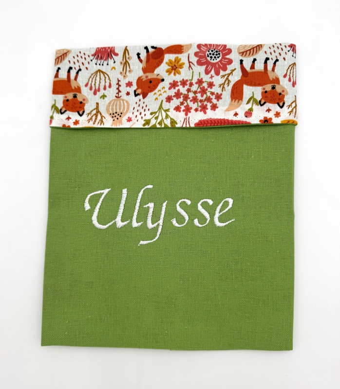 Serviette de table enfant personnalisée évolutive (avec ou sans pressinsà