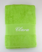 Drap de bain personnalisé