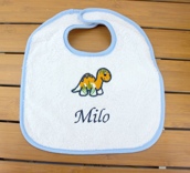 Serviette personnalisée avec motif en tissu