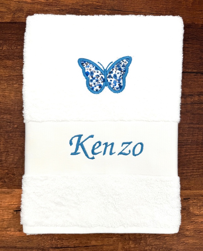 Serviette personnalisée avec motif en tissu AA12 Serviette personnalisée avec motif en tissu AA12