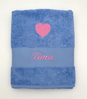 Drap de bain avec grand motif