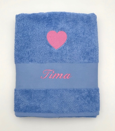 Drap de bain avec grand motif