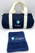 Sac de sport personnalisé Ping-pong et serviette Sac de sport personnalisé Ping-pong et serviette