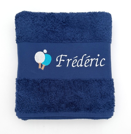 Serviette de toilette Ping-pong