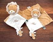 Doudou Lion Ernest Nattou personnalisé