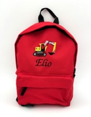 Sac à dos enfant avec tractopelle Sac à dos enfant avec tractopelle