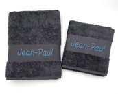 Serviette de toilette personnalisé
