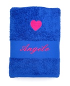 Drap de bain avec grand motif Drap de bain avec grand motif