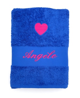 Drap de bain avec grand motif