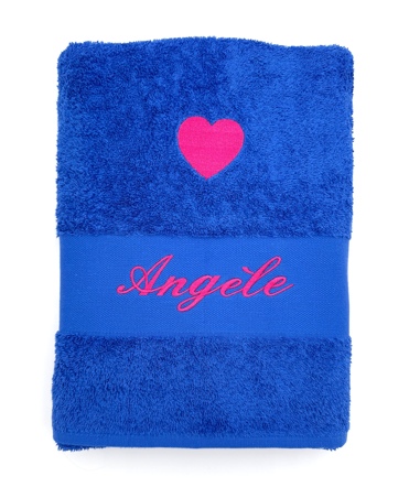 Drap de bain avec grand motif