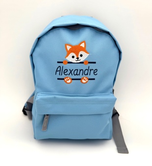 Sac à dos Animal au choix et prénom