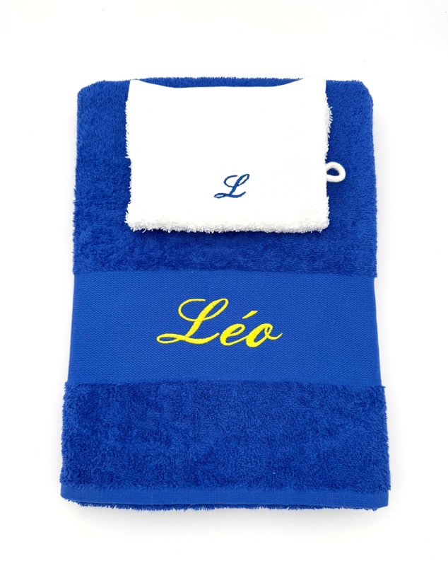 Drap de bain personnalisé