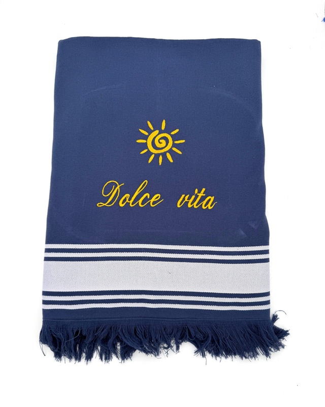 Serviette Fouta éponge personnalisée N8 Serviette Fouta éponge personnalisée N8