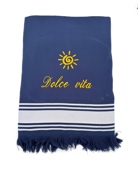 Serviette Fouta éponge personnalisée N8 Serviette Fouta éponge personnalisée N8