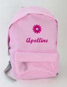 Sac à dos personnalisé avec motif brodé