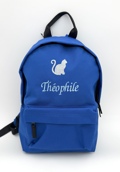 Sac à dos personnalisé avec motif brodé