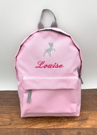 Sac à dos personnalisé avec motif brodé