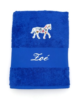 Drap de bain avec motif liberty