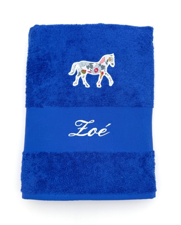 Drap de bain avec motif liberty