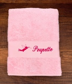 Drap de bain personnalisé avec motif