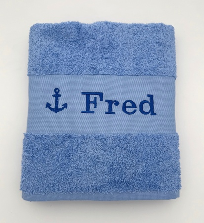 Serviette avec motif personnalisée M1