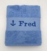 Serviette avec motif personnalisée
