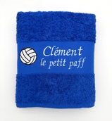 Serviette avec motif personnalisée