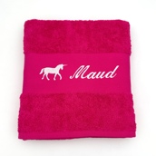 Serviette personnalisée avec motif