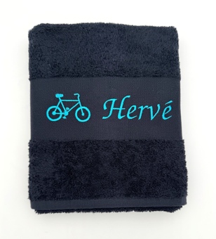 Serviette personnalisée avec motif