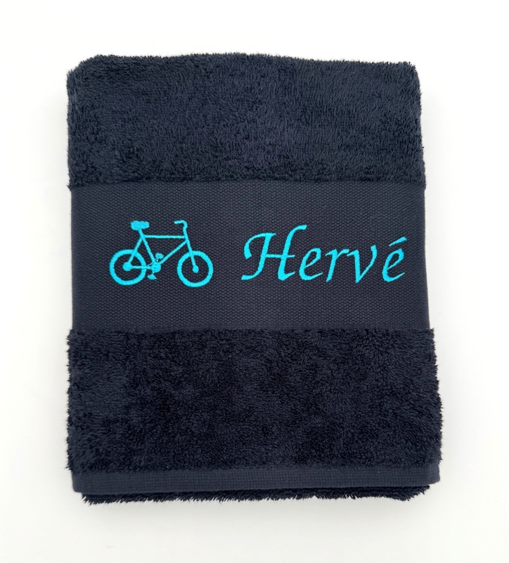 Serviette personnalisée avec motif