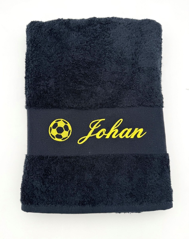 Drap de bain avec motif