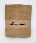 Drap de bain personnalisé