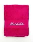Drap de bain personnalisé