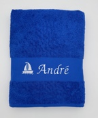 Drap de bain avec motif