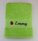 Drap de bain avec motif