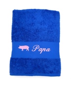 Drap de bain avec motif