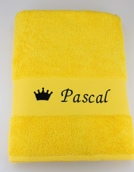 Drap de bain avec motif