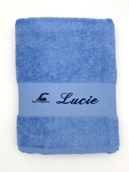 Drap de bain avec motif