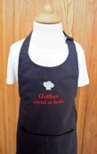 Tablier enfant personnalisé avec motif Tablier enfant personnalisé avec motif