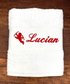 Serviette personnalisée avec motif