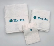 Serviette personnalisée avec motif