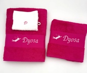 Serviette personnalisée avec motif